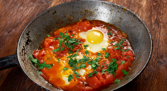 FATHER'S DAY BREAKY - MOROCCAN STYLE EGGS